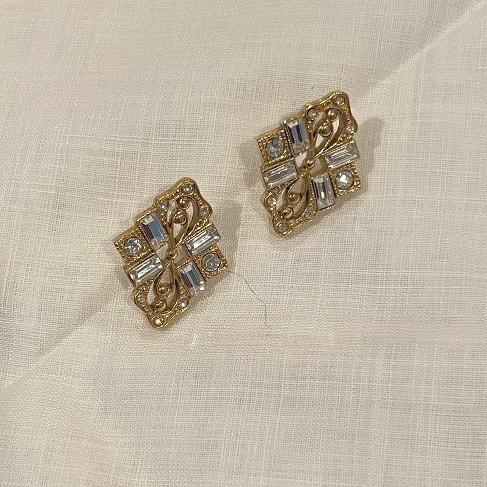 1928 retro design earrings